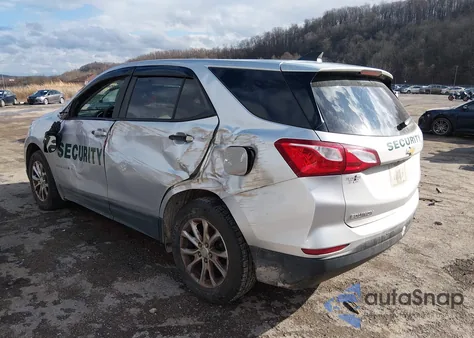 2020 Chevrolet Equinox Awd Ls из США, поврежденный, VIN 3GNAXSEV4LS603179